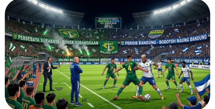 Persib Bandung vs Persebaya Surabaya Memanas! Cedera Febri Haryadi, Ketajaman Ramon Tanke, hingga Strategi Tavares Jadi Sorotan