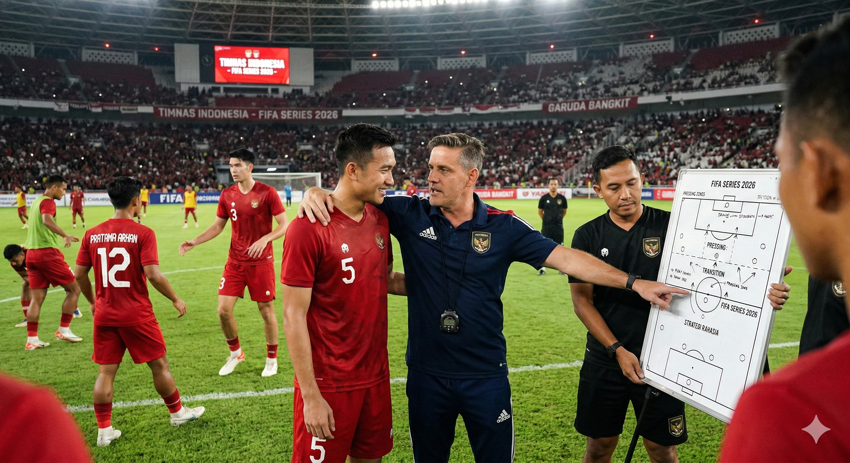 Gebrakan John Herdman di Timnas Indonesia mulai terasa! Intip cara uniknya rangkul pemain dan strategi rahasia jelang FIFA Series 2026 di sini.