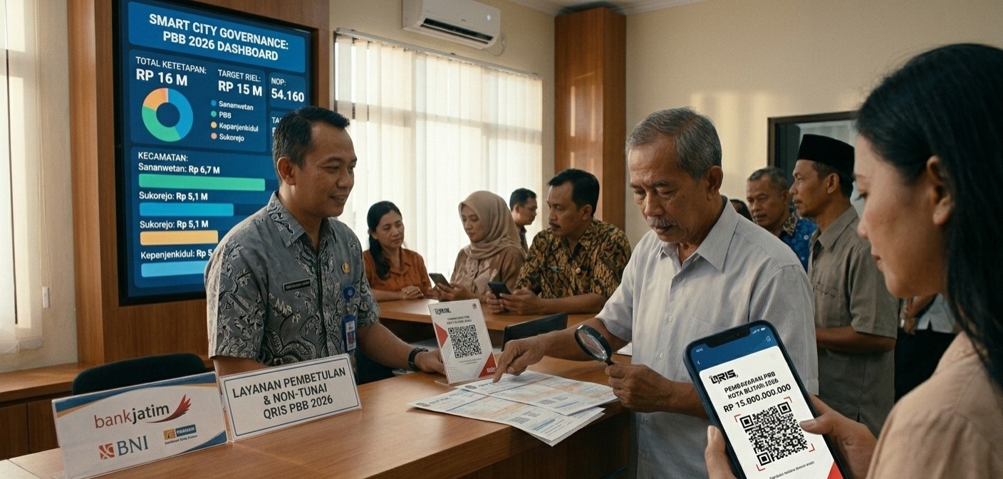 Target Pajak 2026 Dipatok Rp 15 Miliar Dorong Pembayaran Nontunai 