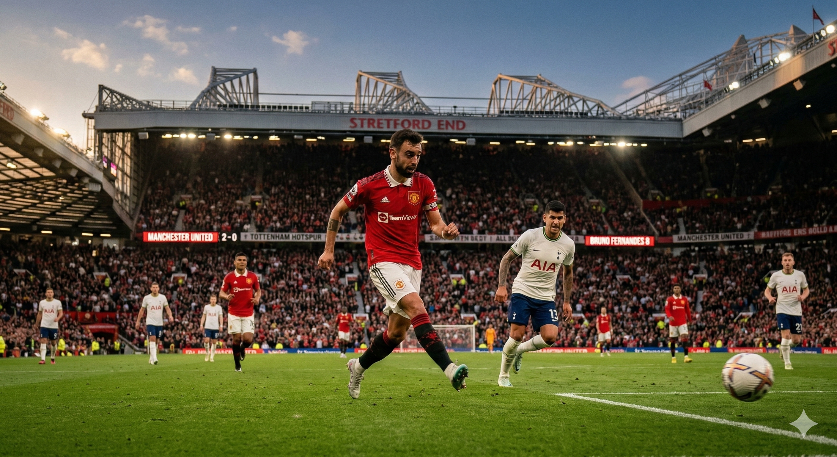 Analisis taktik Manchester United vs Spurs: Strategi 3-2-5 Erik ten Hag sukses hancurkan pertahanan Spurs lewat pergerakan dinamis.