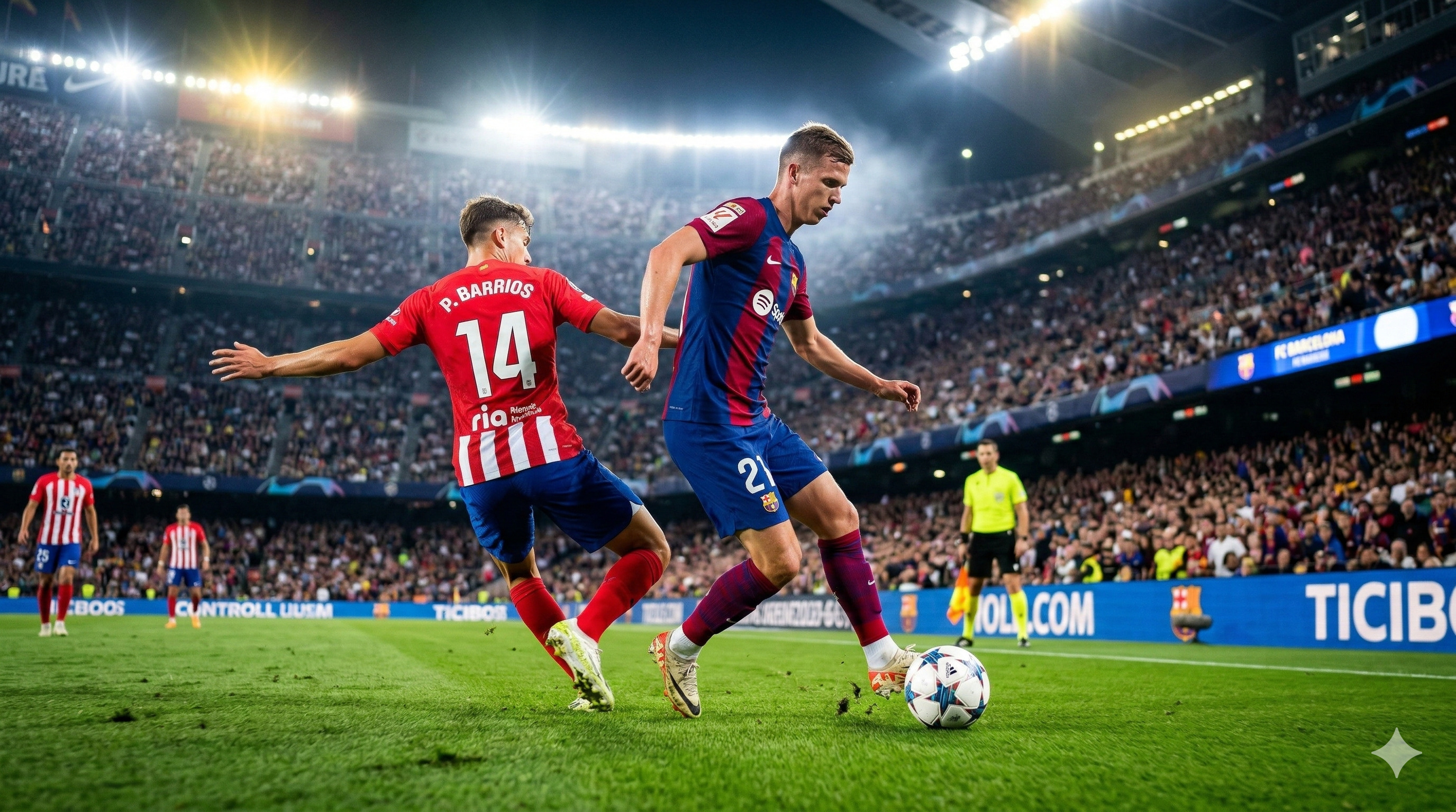 Saksikan kehebatan Barcelona tumbangkan Atletico Madrid 3-1! Hansi Flick sukses eksploitasi celah tengah lawan lewat aksi Dani Olmo &amp; Raphinha.