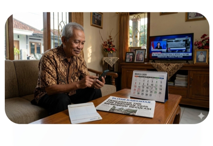 Viral THR Pensiunan 2026 Disebut Cair Bersamaan dengan Rapel, Ini Klarifikasi Jadwal Pencairan dan Komponen Resmi dari Pemerintah