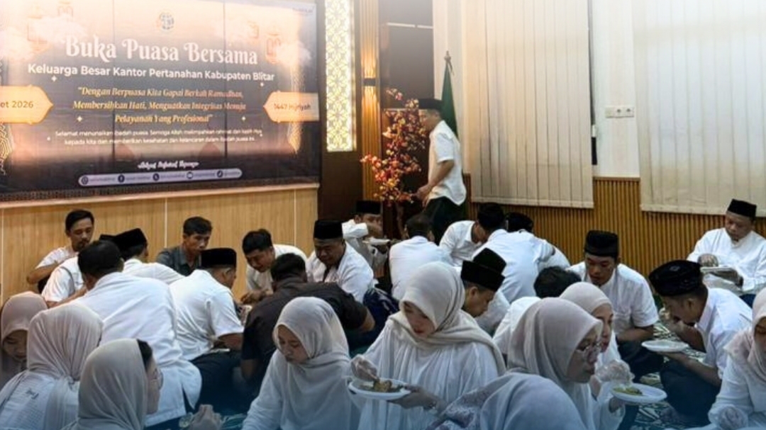 Buka Puasa Bersama Kantor Pertanahan Kabupaten Blitar