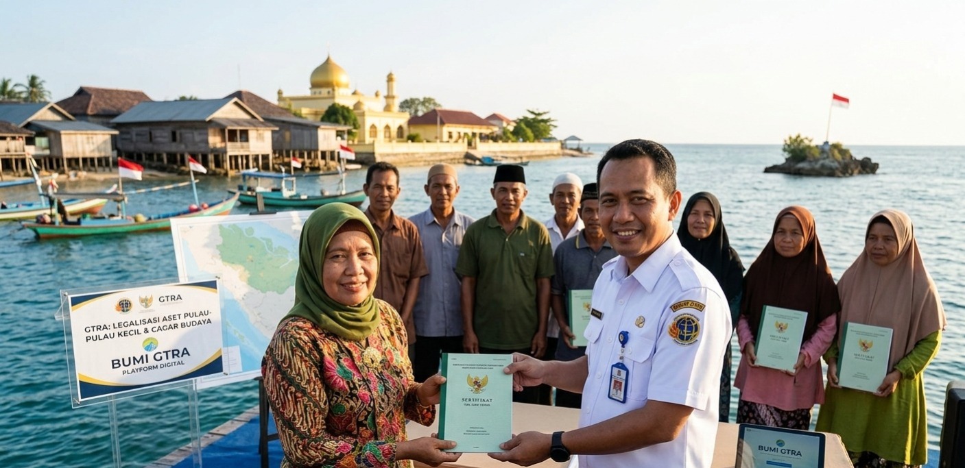 Kementerian ATR/BPN gencarkan sertifikasi tanah di pulau terluar &amp; wilayah pesisir guna perkuat kedaulatan NKRI dan pelestarian cagar budaya. Simak update lengkapnya!