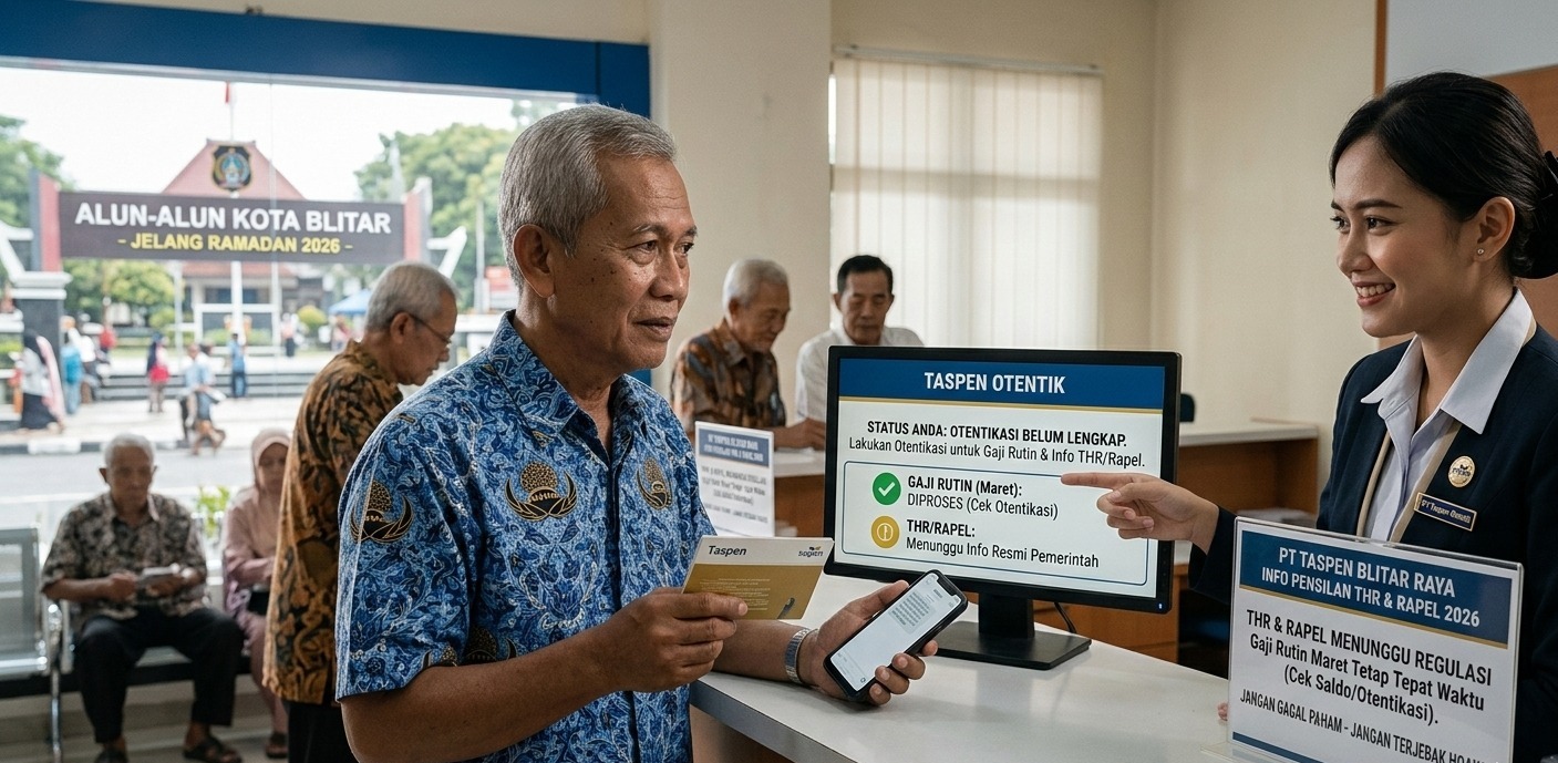 Gaji pensiun Maret 2026 cair! Apakah benar rapel kenaikan gaji dan THR cair serentak tanggal 4 Maret? Simak penjelasan lengkap dan syarat otentikasi Taspen di sini.
