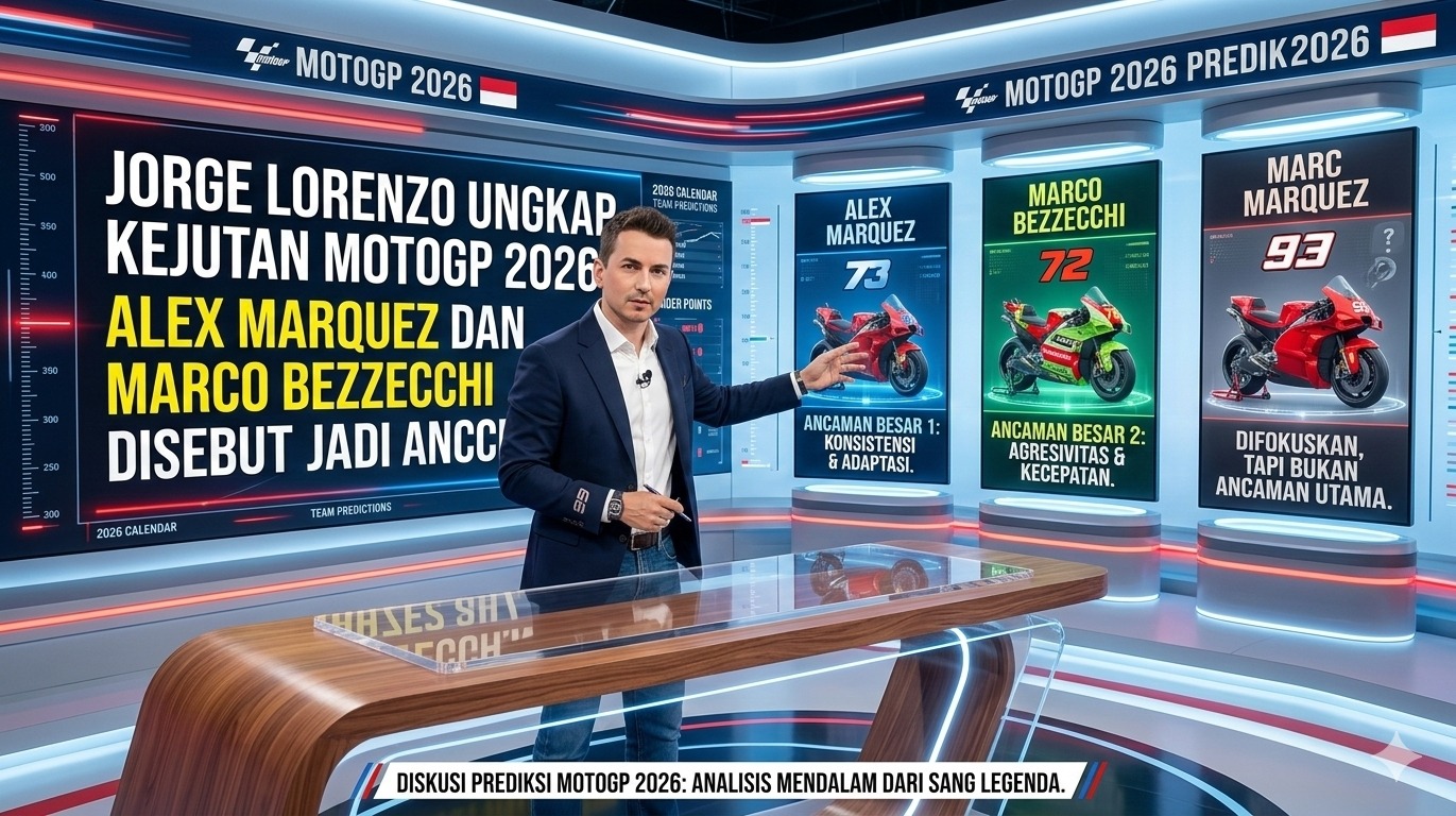 Jorge Lorenzo Ungkap Kejutan MotoGP 2026: Alex Marquez dan Marco Bezzecchi Disebut Jadi Ancaman Besar, Bukan Marc Marquez