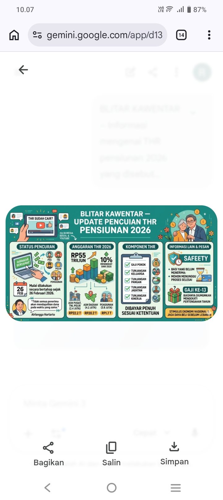 THR Pensiunan 2026 Disebut Sudah Cair, Ini Penjelasan Resmi Pemerintah soal Jadwal dan Skema Pencairannya