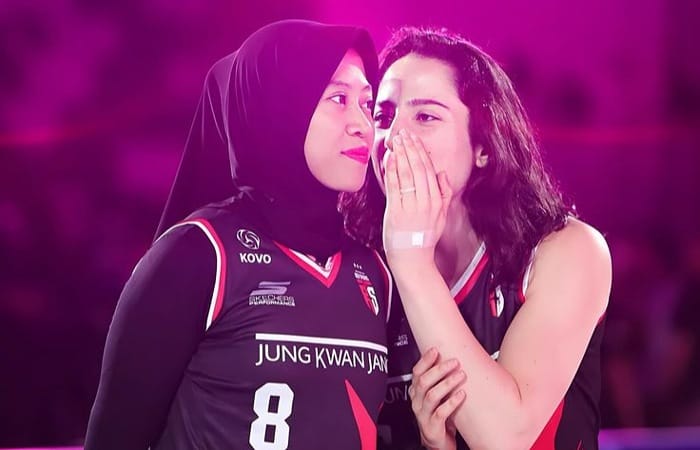 Megawati Hangestri kembali reuni dengan Giovana Milana dan Yeum Hye-Seon di Jakarta Pertamina Enduro. Trio Red Sparks siap mengguncang Proli