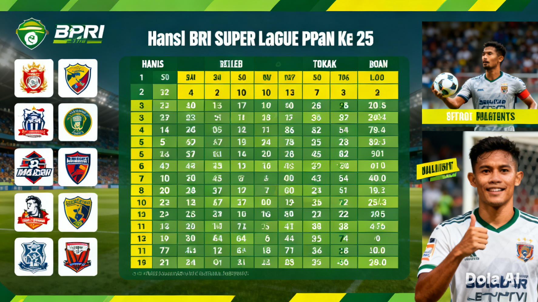 Hasil BRI Super League Pekan ke-25