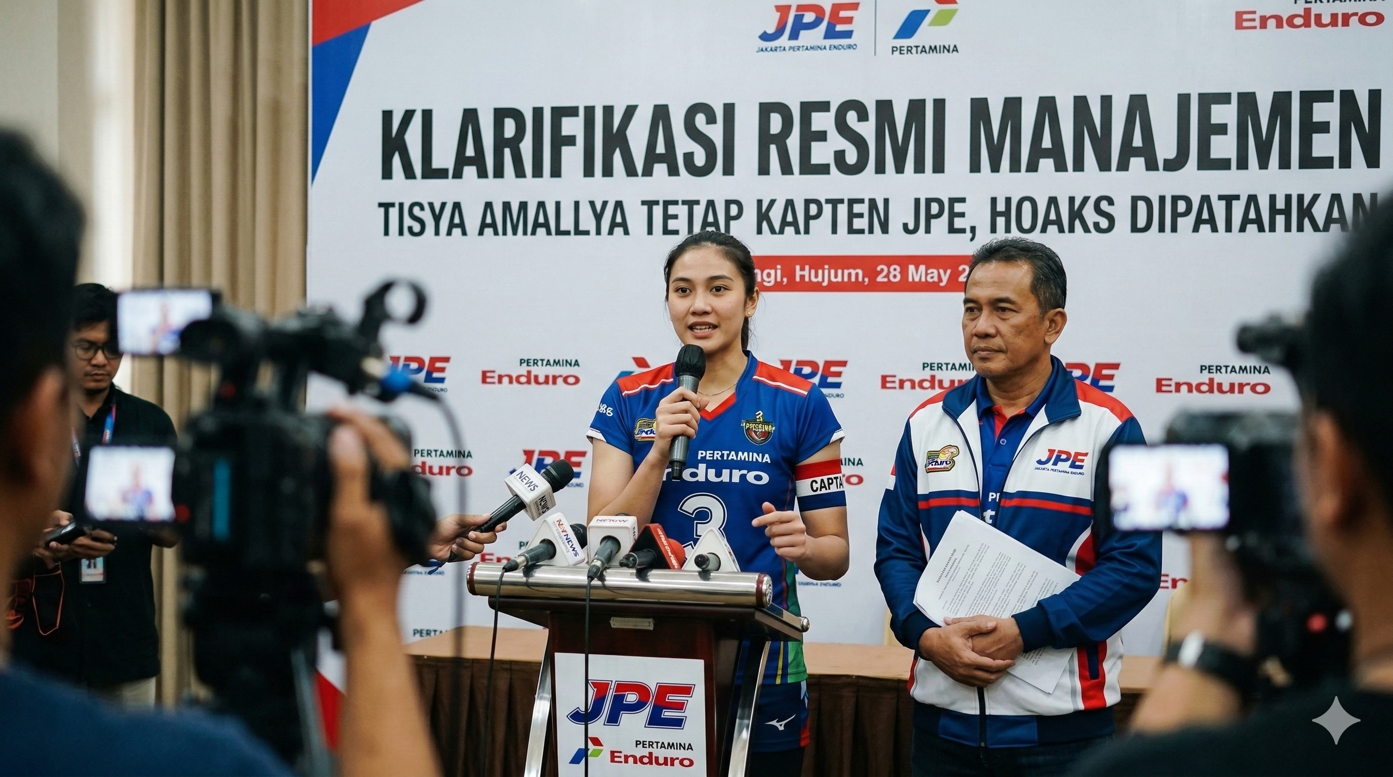 Cek fakta di balik kabar Tisya Amallya dipecat usai viral isu umpan Megawati. Manajemen JPE pastikan hal itu hoaks rekayasa video deepfake.