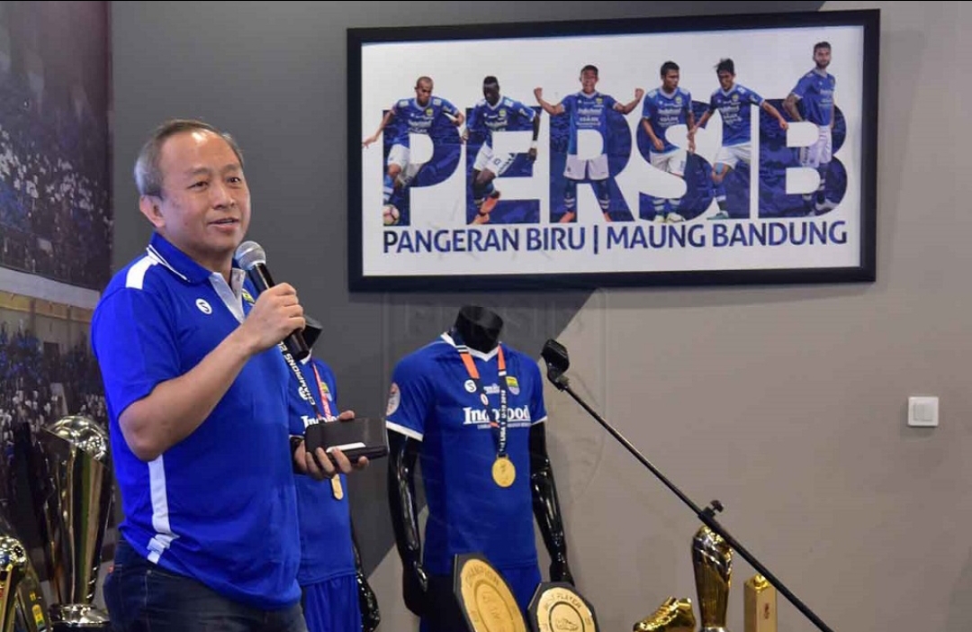 Glenn Sugita Persib Bandung: Sosok di Balik Stabilitas Maung Bandung, Dari Investor Triliunan hingga Arsitek Klub Profesional