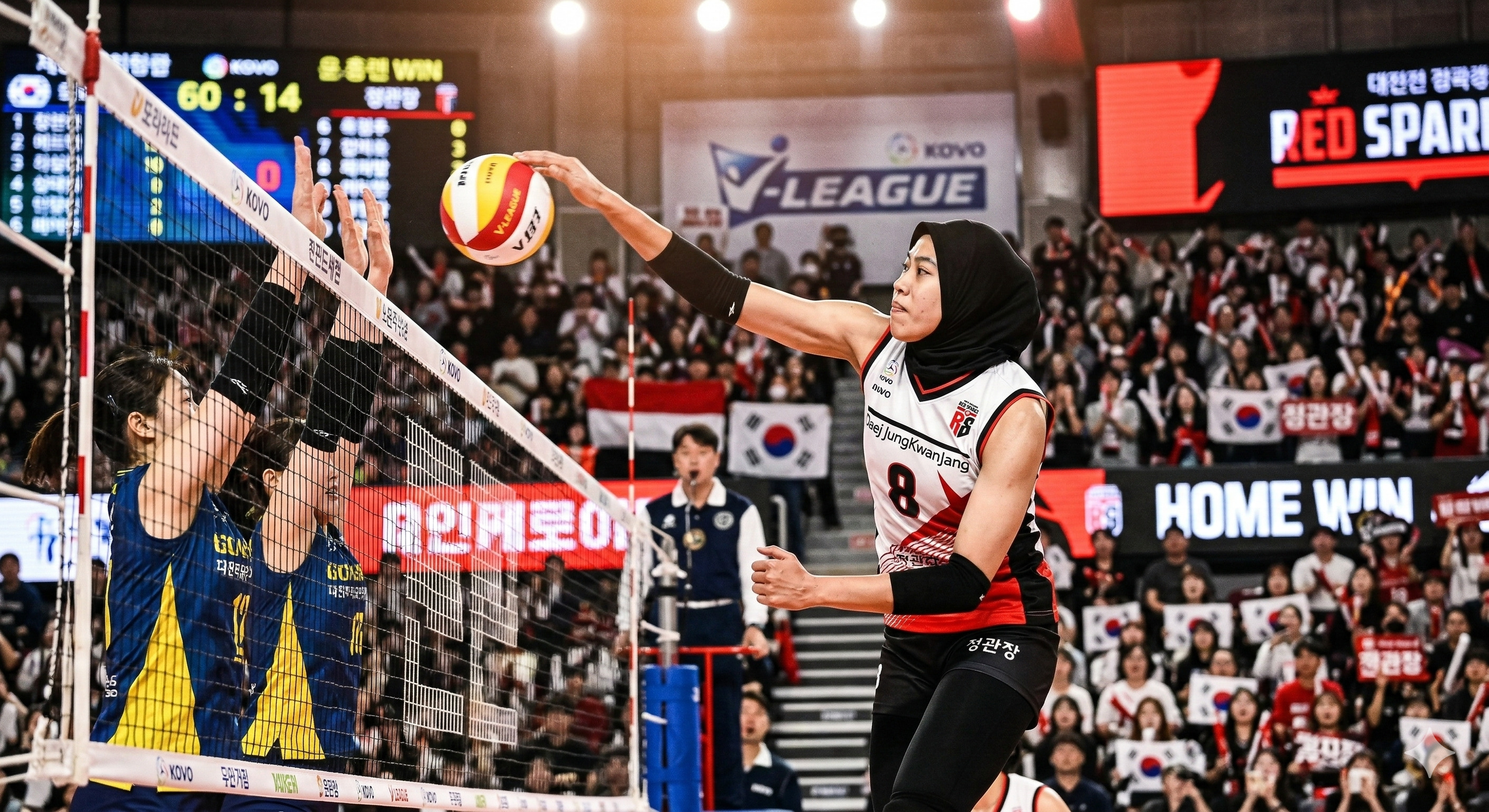 Megawati Hangestri kembali ke Liga Voli Korea musim 2026-2027! Simak perjalanan sang Megatron dan pesan haru Ustaz Adi Hidayat soal hijab.