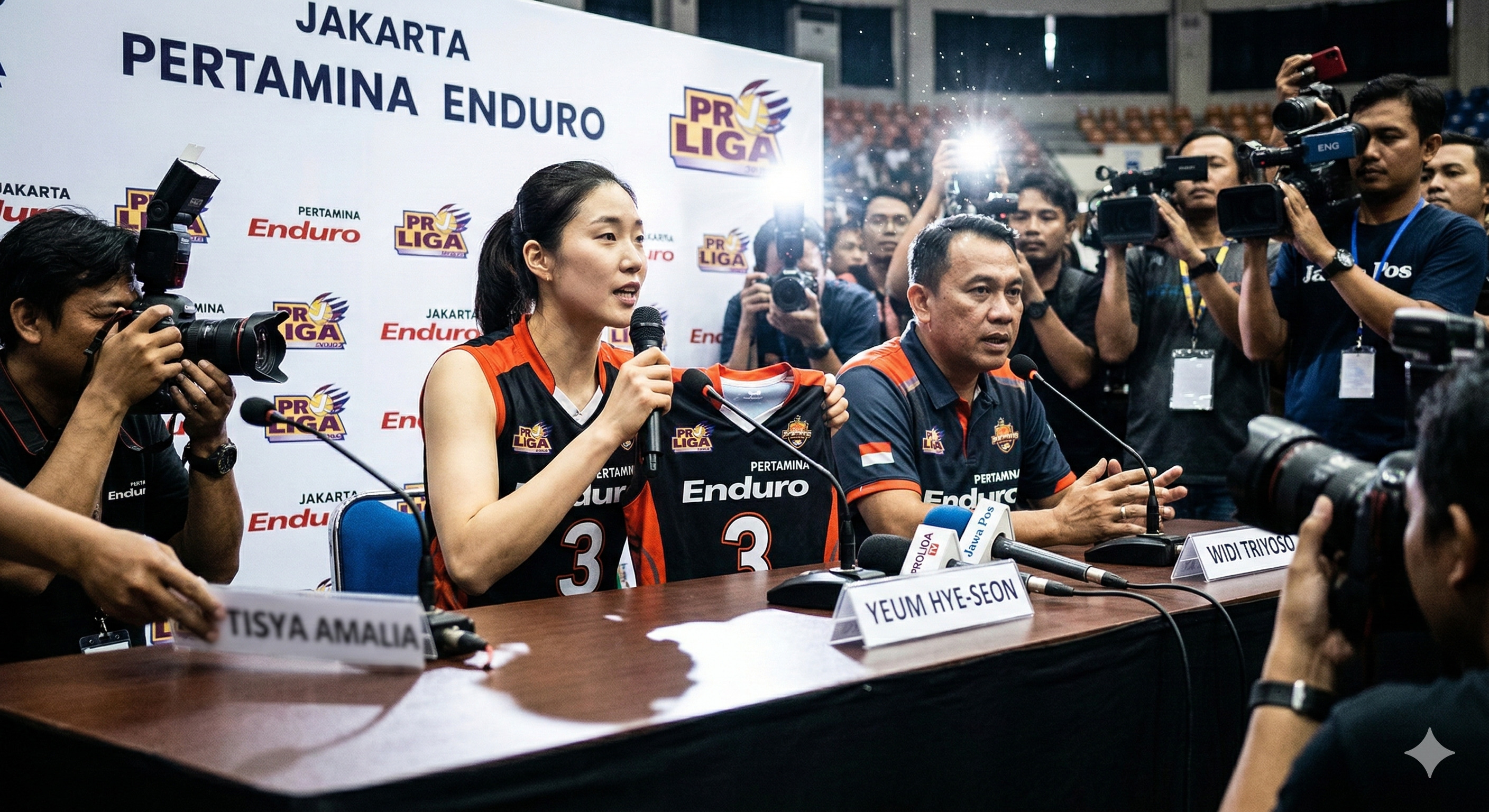 Jakarta Pertamina Enduro resmi rekrut Yeum Hye-seon! Kontrak Tisya Amalia diputus &amp; ban kapten dicopot demi ambisi juara Proliga. Simak infonya!