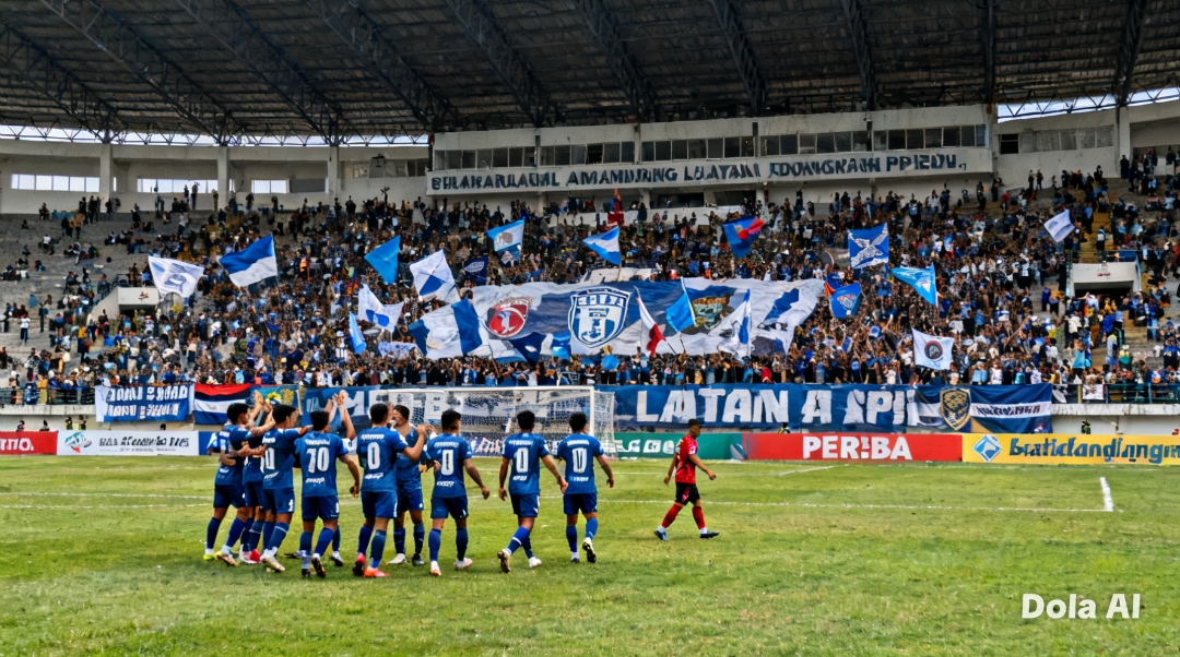 Hasil Persib Bandung vs Persik Kediri 3-0