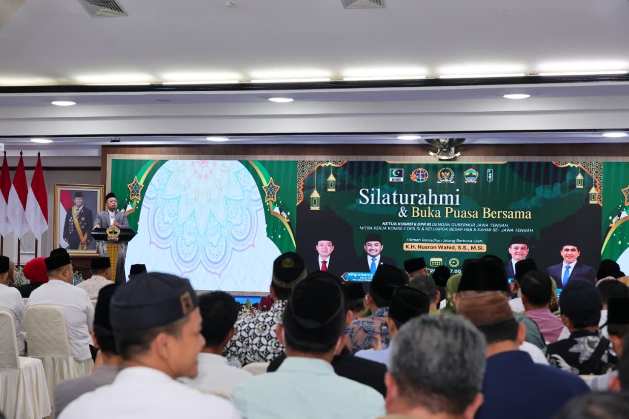 Nusron Wahid Tekankan Prinsip Keadilan bagi Pemimpin Saat Buka Puasa Bersama Ketua Komisi II DPR RI di Semarang