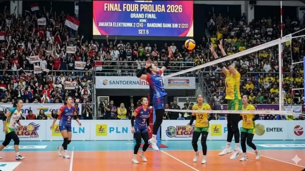 Jadwal Final Four Proliga 2026 putaran kedua di Solo 9–12 April: Lavani vs Bhayangkara, Pertamina Enduro, Electric PLN hingga Samator.