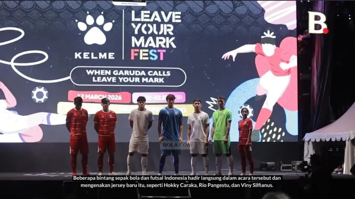 Jersey Timnas Indonesia 2026 resmi diluncurkan di GBK. Usung teknologi Ktech Fit dan motif batik, desainnya memicu perdebatan fans.
