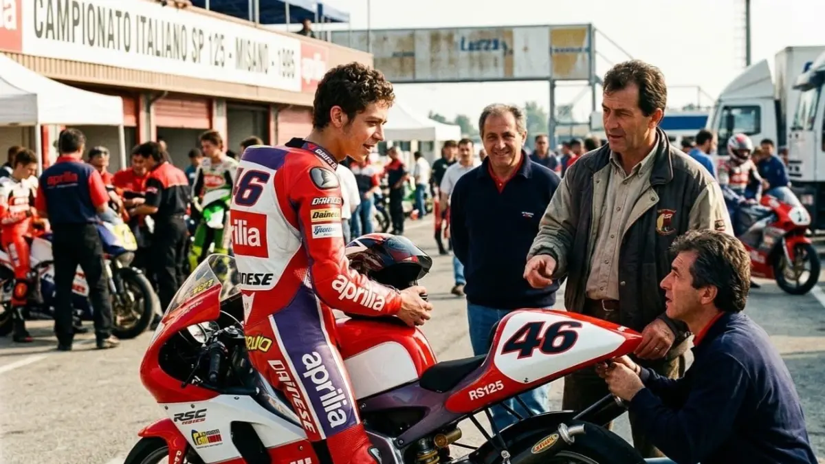 Kisah awal Valentino Rossi pada 1995 saat masih remaja. Dari European Championship hingga menuju gelar juara dunia MotoGP pertamanya.