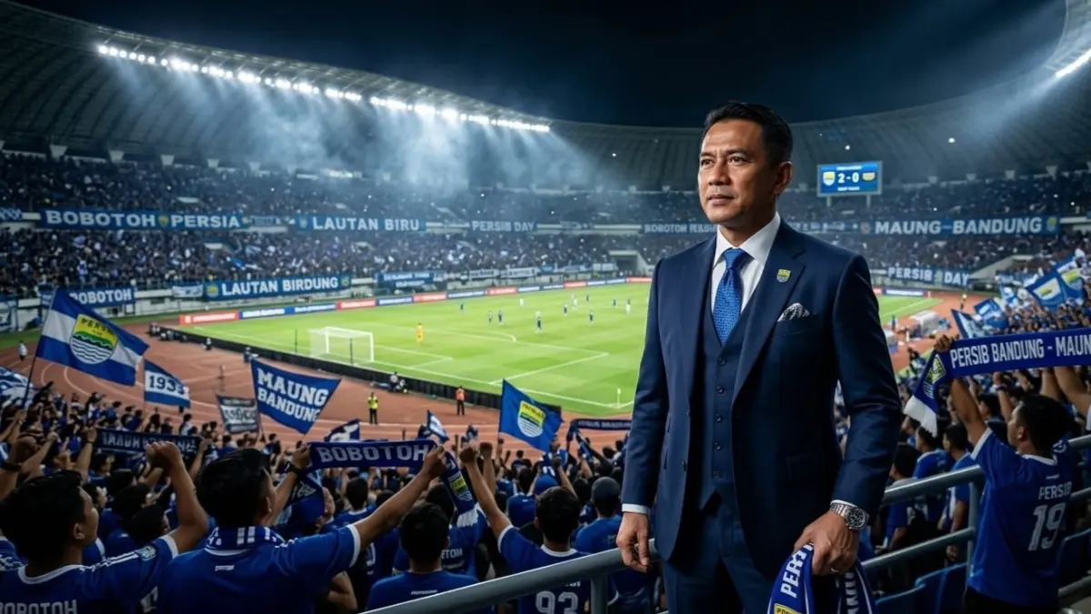 Glenn Sugita jadi sosok penting di balik stabilnya Persib Bandung. Pengusaha Northstar Group ini mengubah klub jadi organisasi profesional.
