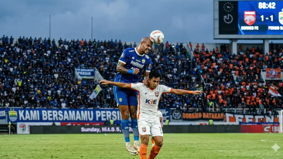 Hasil Liga 1 Hari Ini: Persib Bandung tahan imbang Borneo FC 1-1 & kokoh di puncak! Cek klasemen terbaru, daftar top skor, dan hasil Persija vs Dewa United.