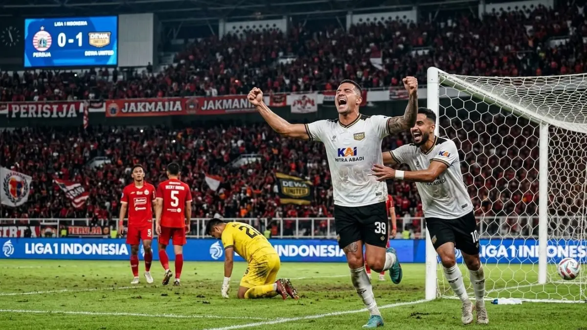 Hasil Persija vs Dewa United berakhir 1-1. Gol Maxwell Souza dan Alexis Messidoro membuat duel Liga 1 berlangsung dramatis.