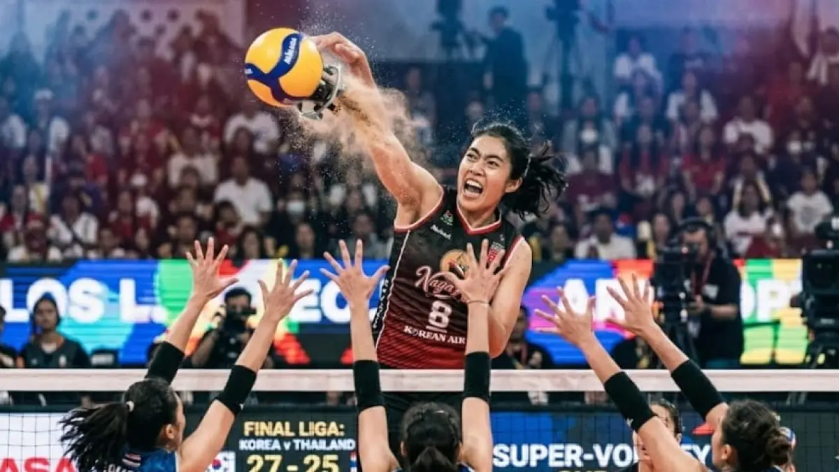Mega Bhayangkara Menggila! 23 Poin, Serve Ace Beruntun, Jadi Penentu Kemenangan Dramatis JungKwanJang di Liga Voli
