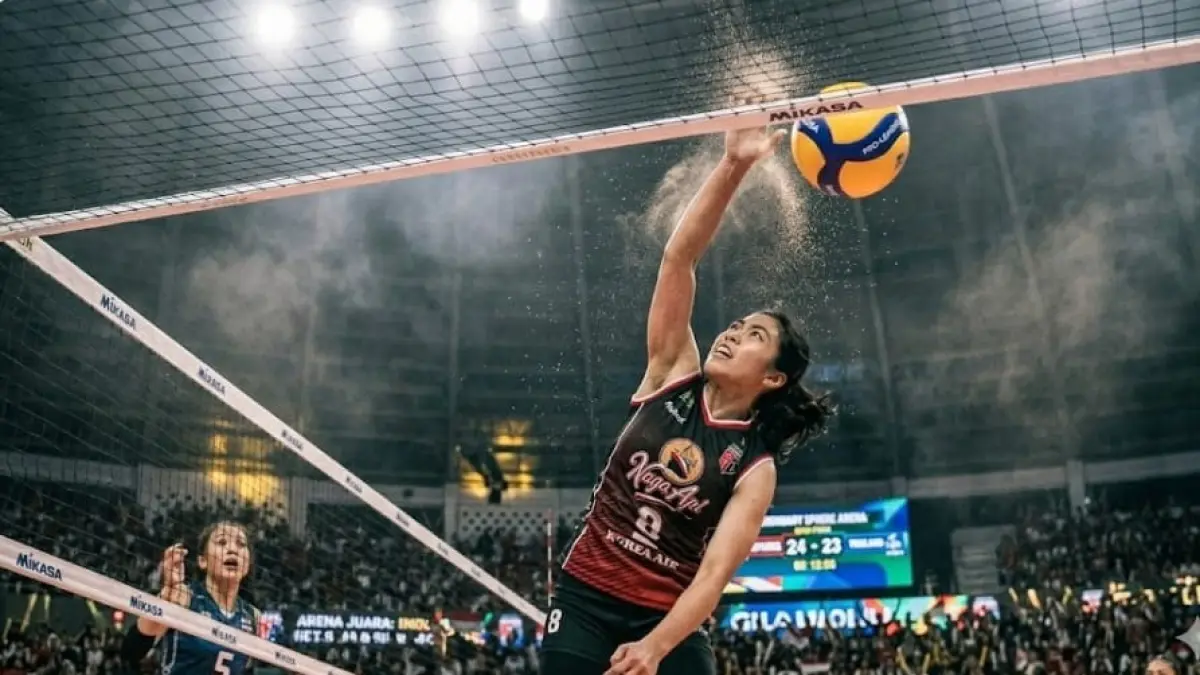 Megawati Hangest Tri Pertiwi Jadi Sorotan SEA Games 2025: Spike Kerasnya Disebut Berpengaruh pada Kekalahan Vietnam di Final
