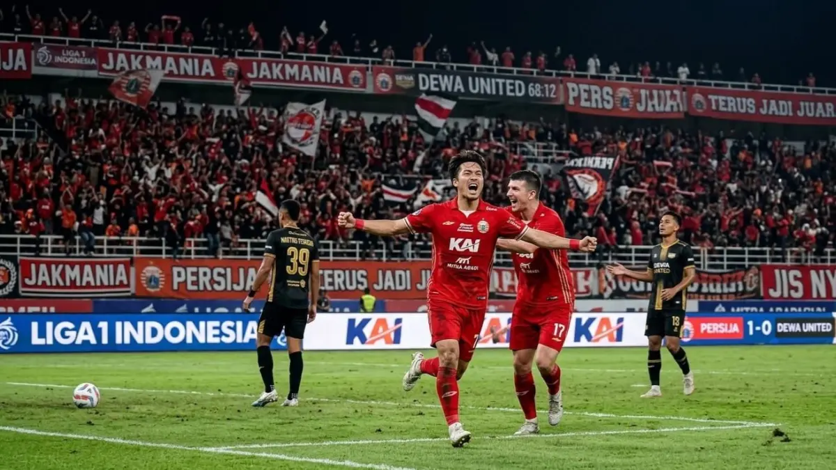 Prediksi Persija Jakarta vs Dewa United 15 Maret 2026. Rekor head to head unggul, Macan Kemayoran incar poin penuh di JIS.