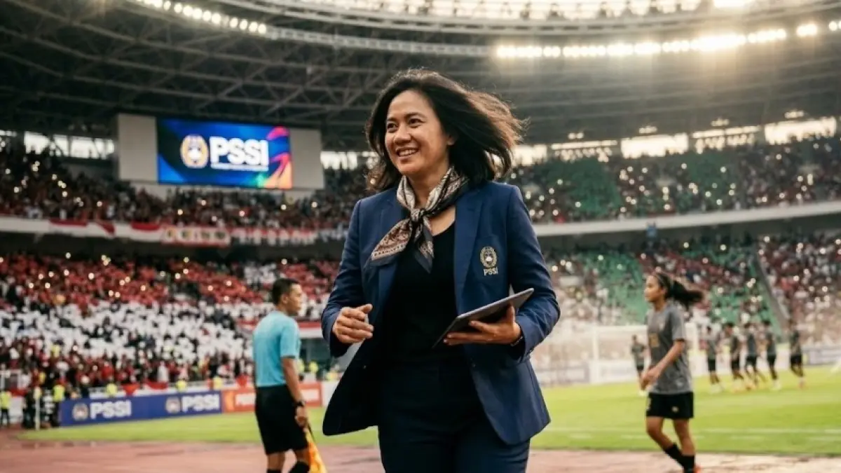 Ratu Tisa Destria: Perempuan Hebat di Balik Perubahan Besar Sepak Bola Indonesia, dari Sekjen PSSI hingga Wakil Presiden AFF