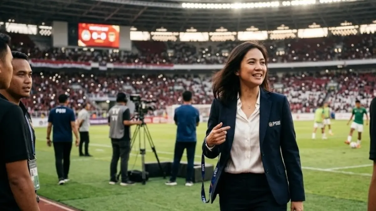 Ratu Tisha Destria Blak-blakan Soal Sepak Bola Indonesia: Dari Jadi Sekjen PSSI, Alasan Luis Milla Pergi, hingga Target Indonesia ke Piala Dunia 2034