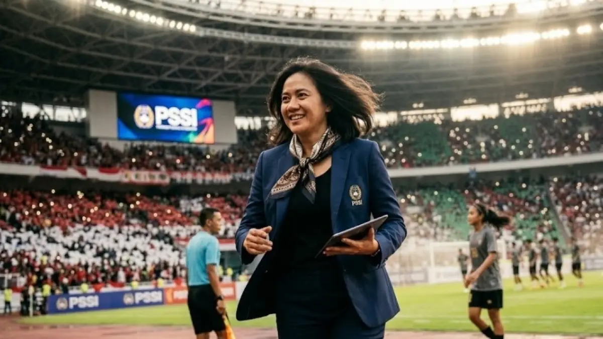 Ratu Tisya Jadi Satu-Satunya Perempuan di Pimpinan PSSI 2023, Wajah Baru Sepak Bola Indonesia yang Memikat