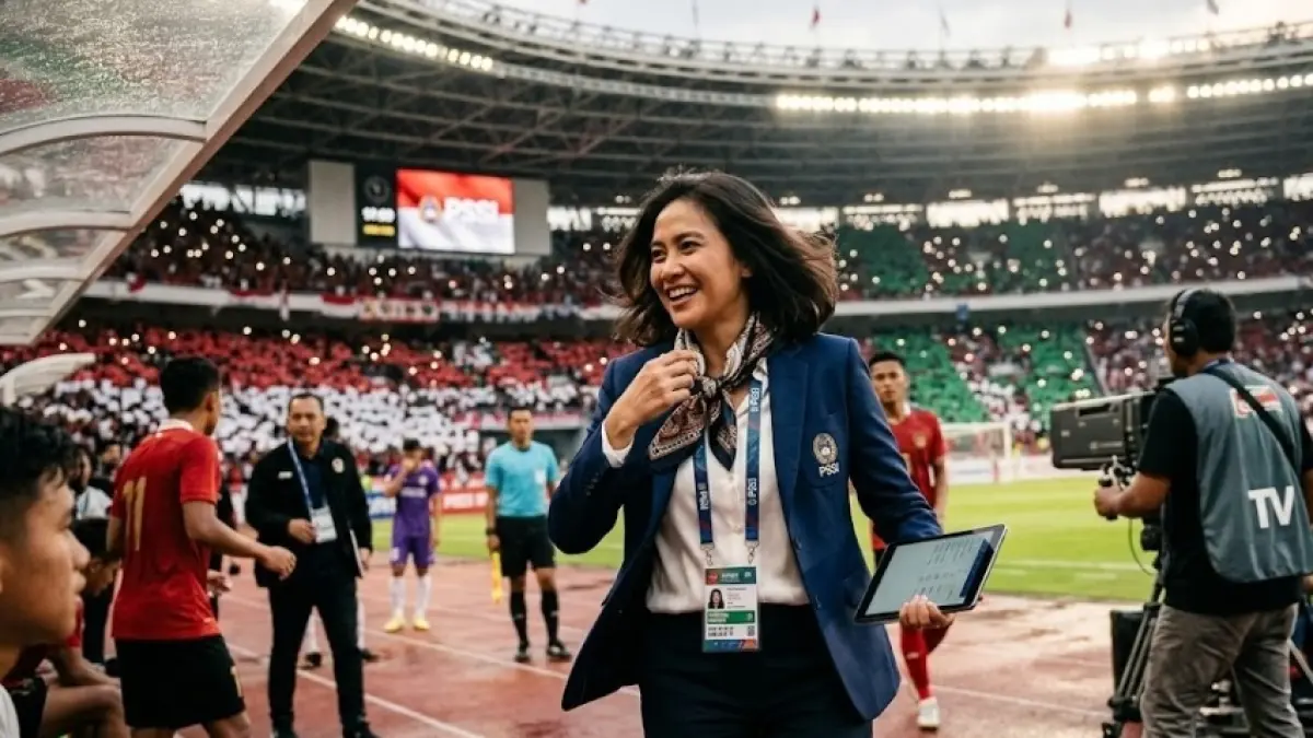 Ratu Tisya Ketua PSSI? Sosok Srikandi Sepak Bola Indonesia Ini Digadang Gantikan Erik Tohir, Warganet Ramai Dukung