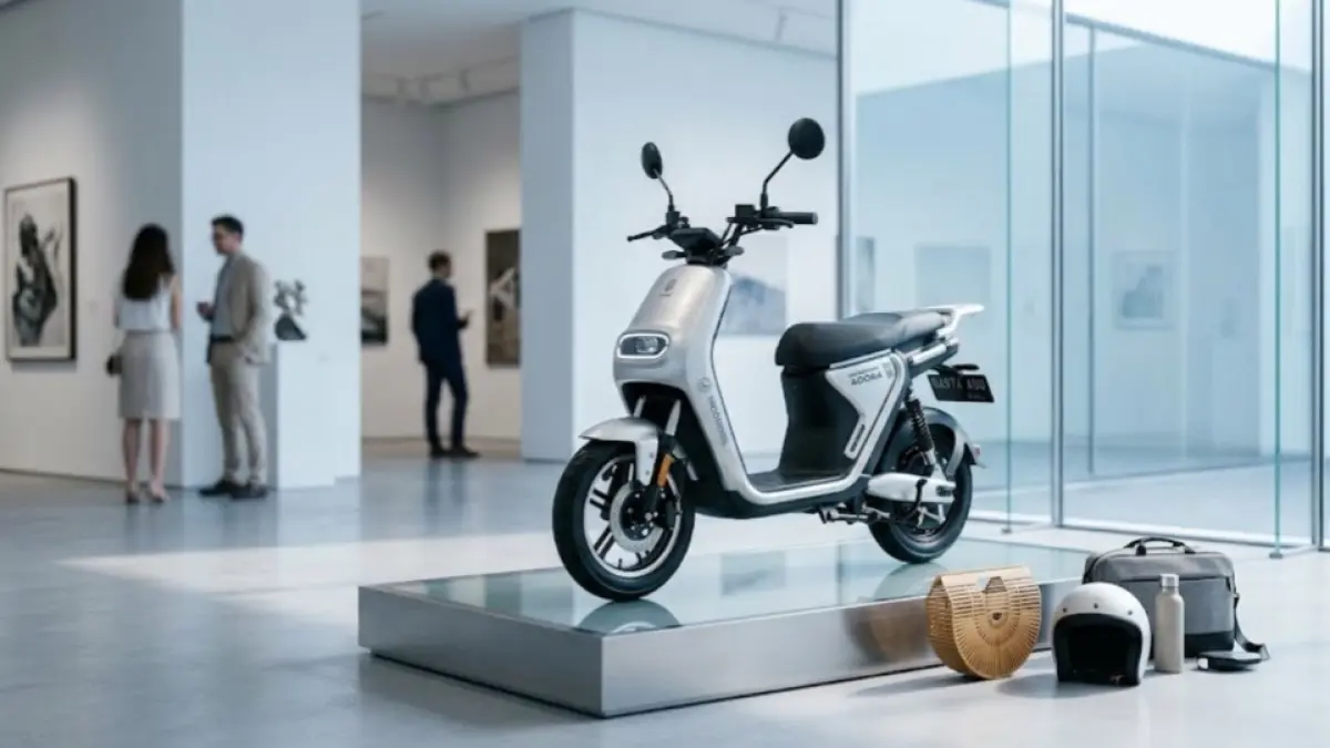 Motor Listrik Indomobil Adora 2025 Resmi Muncul, Harga Rp24 Jutaan Punya Fitur YouTube dan Google Maps!
