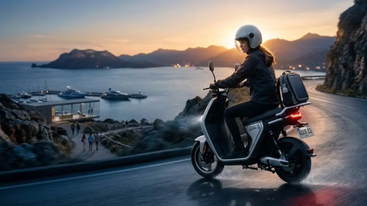 Motor Listrik Indomobil Adora Resmi Meluncur, Harga Cuma Rp24 Jutaan Tapi Bisa Nonton YouTube dan Pakai Google Maps!