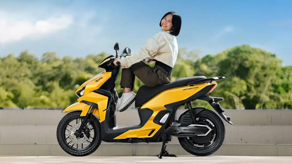Test Ride Sprinto EV IndoMobil: Motor Listrik Sporty 3,5 kW, Top Speed 101 km/jam dan Suspensi Super Nyaman