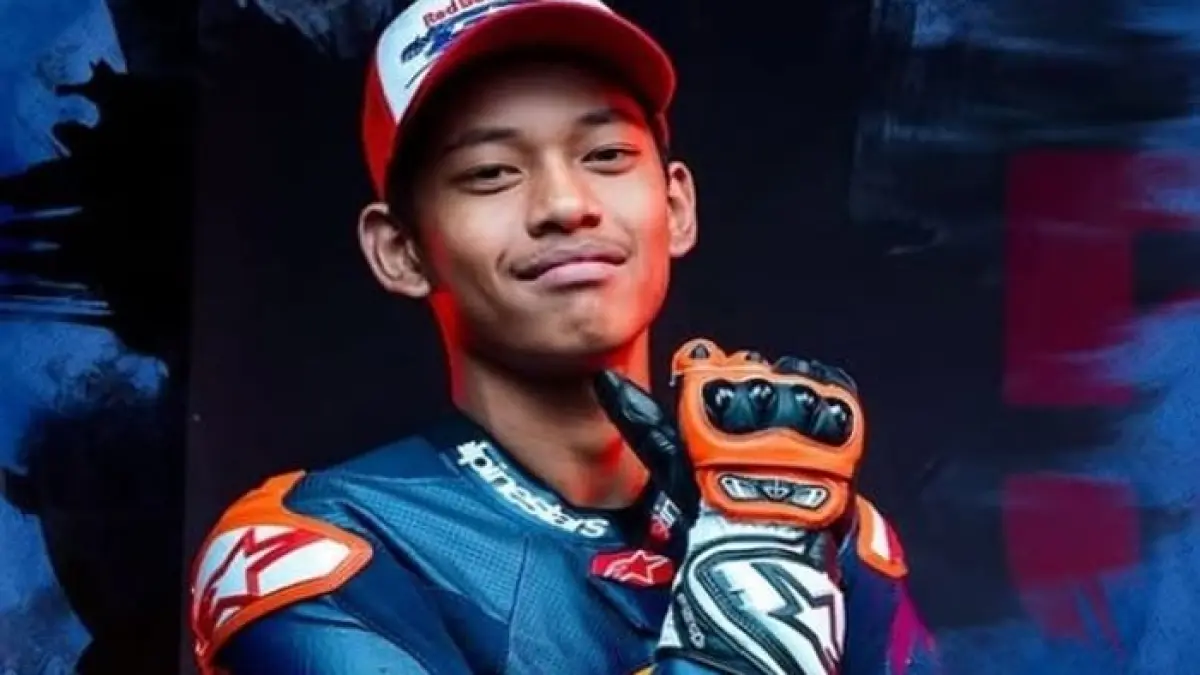 Veda Ega Pratama Moto3 Brazil 2026, pembalap Indonesia cetak sejarah dengan podium perdana dan julukan Ovedinha.