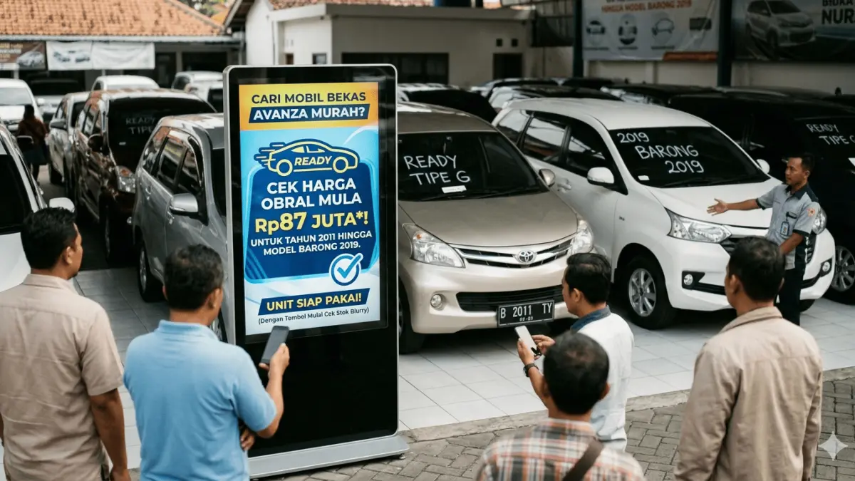 Cari mobil bekas Avanza murah? Cek harga obral mulai Rp87 juta untuk tahun 2011 hingga model Barong 2019. Unit ready siap pakai, cek di sini!