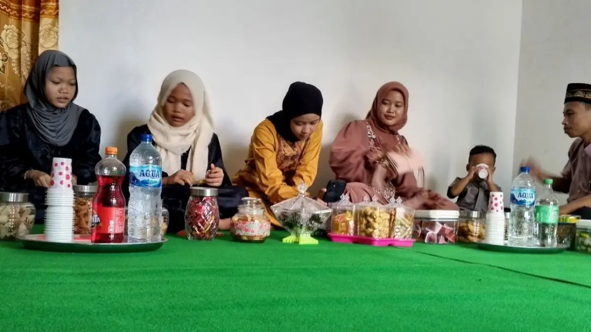 Ilustrasi Silaturahmi Lebaran.