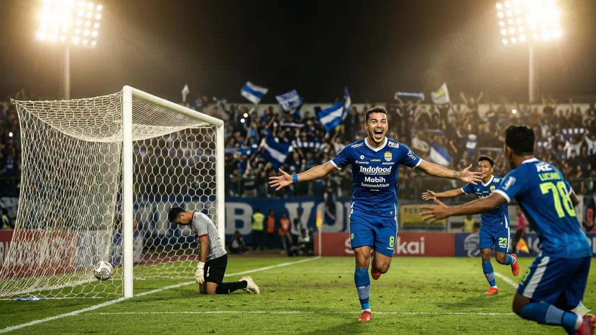 Inilah deretan gol terbaik Persib di putaran pertama BRI Super League. Dari aksi duet Ramon-Tom Haye hingga tendangan keras Luciano. Simak!