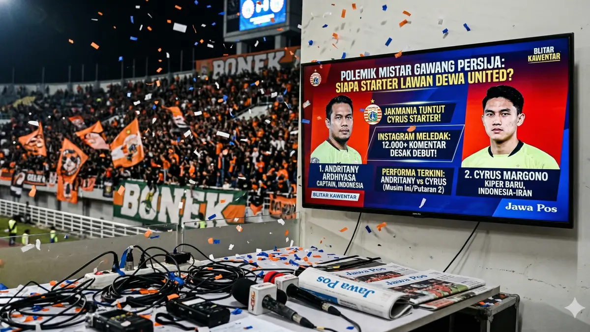 Jakmania tuntut Kiper Baru Persija Cyrus Margono starter lawan Dewa United! Cek juga alasan Rio Matsumura dipinjamkan ke Bhayangkara FC selengkapnya di sini!