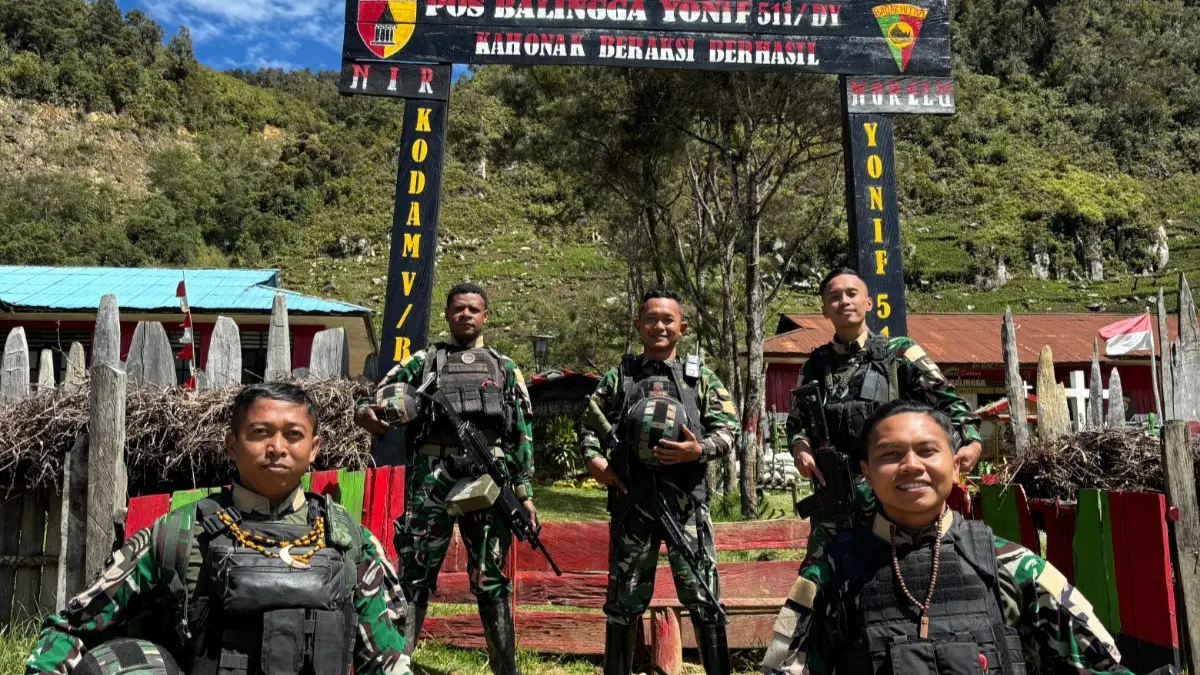 Cerita Ivan Alif F, Prajurit TNI asal Blitar Ber-Lebaran di Papua: Rindu Kampung Halaman, Tetap Semangat Bertugas Jaga NKRI