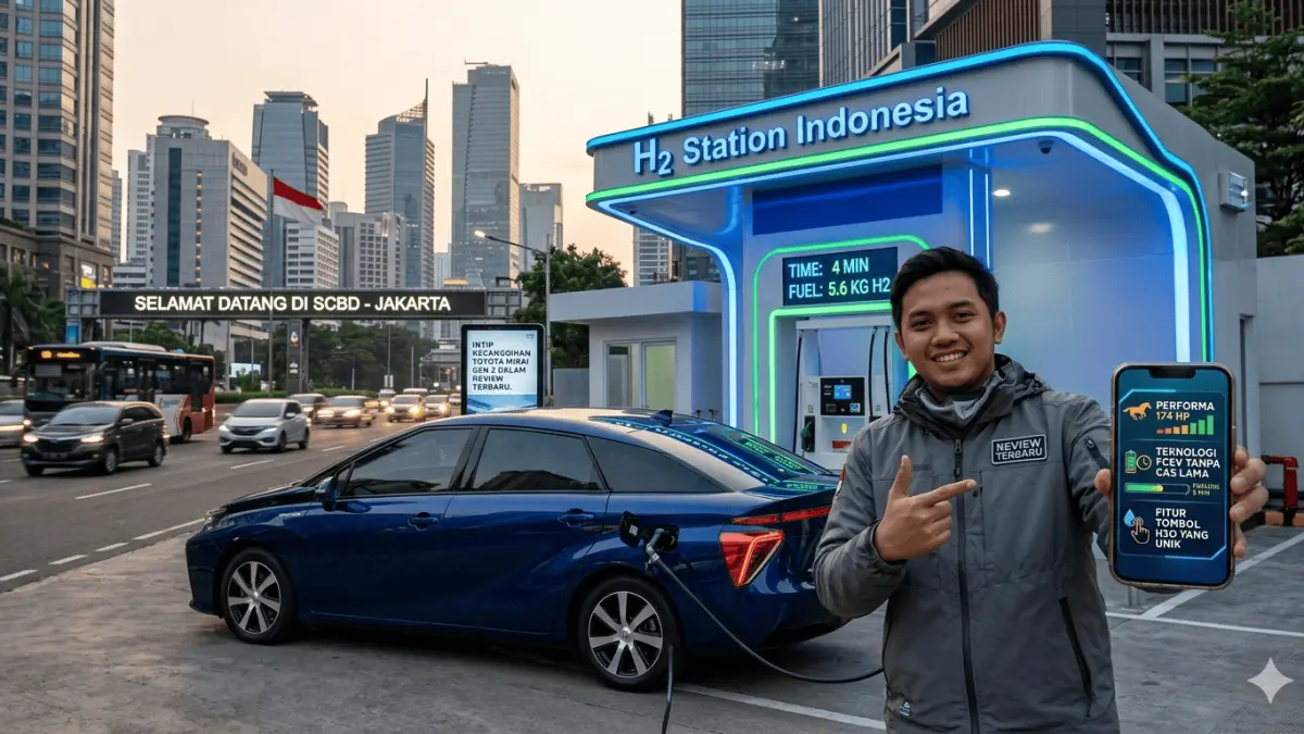 Intip kecanggihan Toyota Mirai Gen 2 dalam review terbaru. Performa 174 HP, teknologi FCEV tanpa cas lama, dan fitur tombol H2O yang unik.
