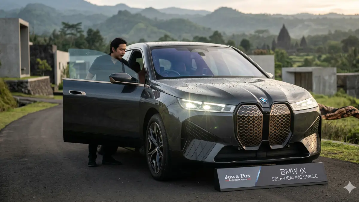 Mengenal BMW iX, SUV listrik mewah dengan fitur self-healing unik. Cek spesifikasi, interior futuristik, dan teknologi Shy Tech di sini!