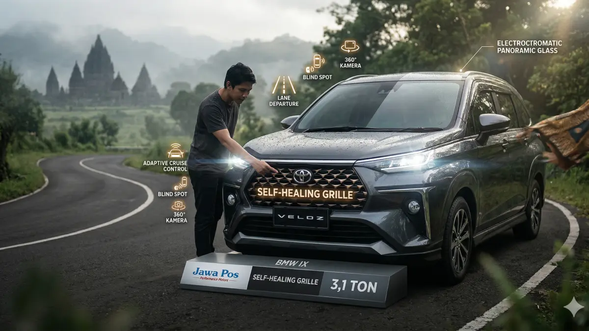 Mudik 2026 bebas ribet! Toyota Veloz Hybrid tawarkan efisiensi EV tanpa pusing cari SPKLU. Cek performa nanjak dan konsumsi BBM-nya di sini!