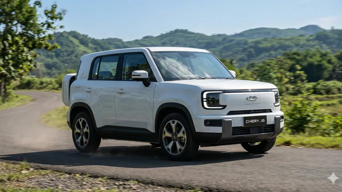 Review Chery J6 ala Fitra Eri: SUV listrik kencang & gagah! Simak kelebihan, kekurangan, dan fitur canggihnya sebelum Anda memutuskan membeli.