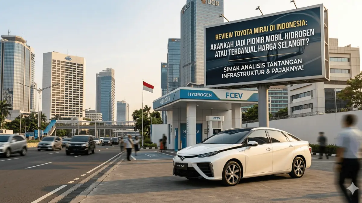 Toyota Mirai guncang dunia, tapi sulit masuk pasar lokal. Cek review Toyota Mirai terkait dilema harga, pajak impor, dan kesiapan pengisian hidrogen.