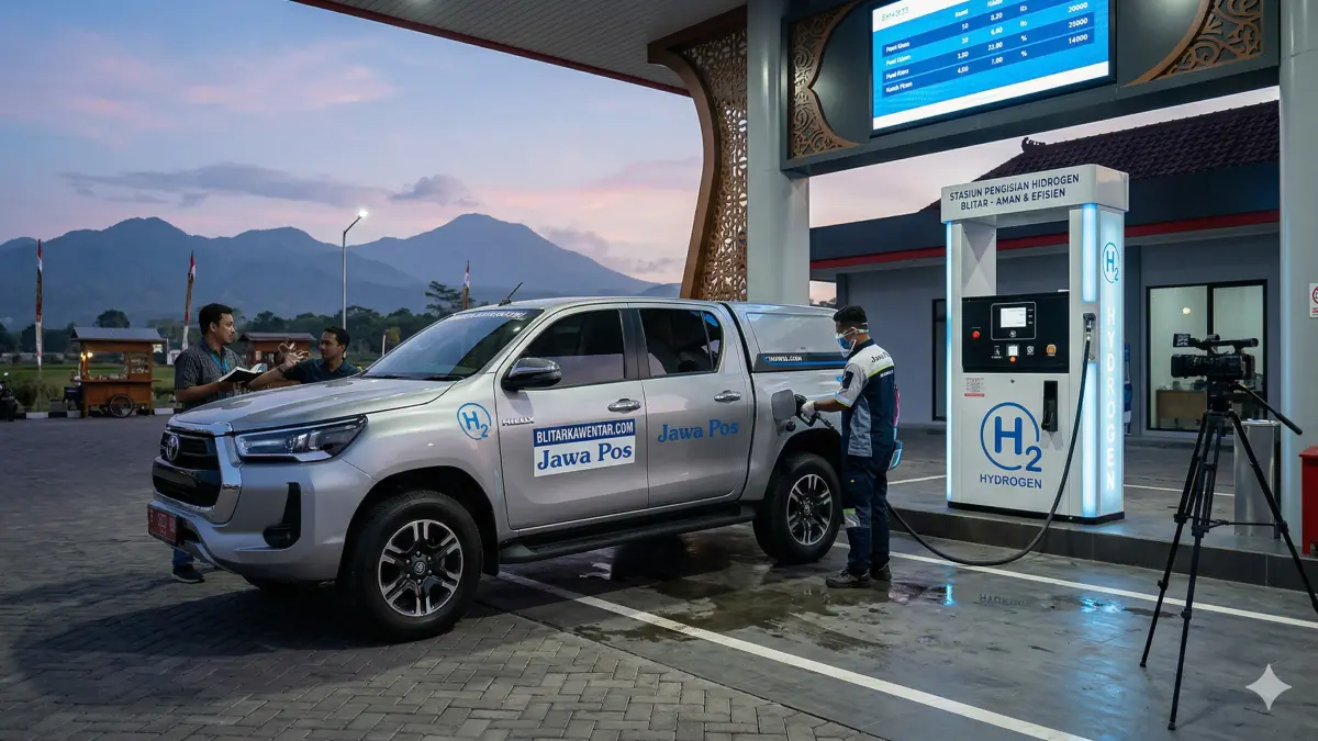 Bukan EV, mobil hidrogen seperti Toyota Hilux FCEV diklaim lebih irit & masuk akal. Simak keunggulan hidrogen untuk masa depan otomotif di sini!