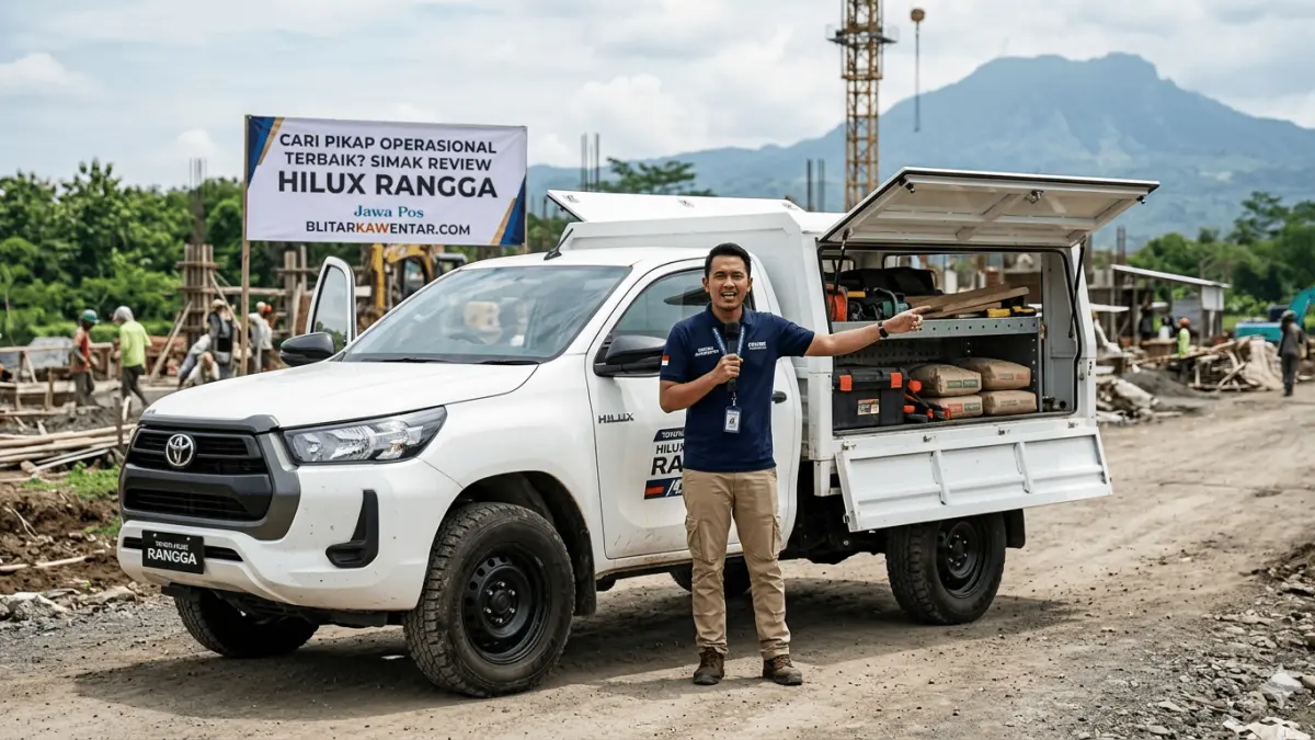 Cari pikap operasional terbaik? Simak review Hilux Rangga, mobil niaga Toyota dengan mesin bertenaga, irit, dan bak modular yang mudah dimodifikasi.
