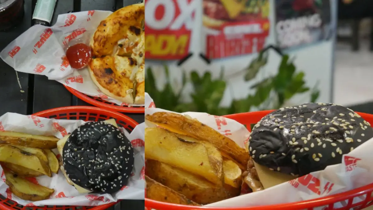 NIKMAT: Menu yang ditawarkan Crush Burger Bar mampu manjakan para pelanggannya.