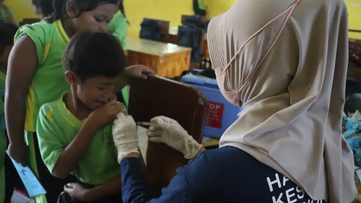 15 Suspek Campak Ditemukan di Kabupaten - Dinkes Imbau Warga Waspada Usai Mudik - Relatif Terkendali, Tak Lepas Tingginya Kesadaran Imunisasi